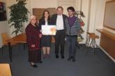 Předávání ocenění Marii Isidor z Nadace lIena Mustatza - Bukurešť
