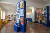Instalace výstavy 43. MDVV Lidice 2015