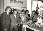 1986 - 14th edition of ICEFA Lidice - Secretary of the exhibition L´ubica Riedlbauchová