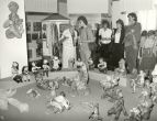 1990 - 18. jahrgang der IBKA Lidice - Ausstellungsvernissage und die Gäste