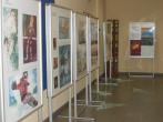 Ausstellung in der Stadtbibliothek Kladno, Abteilung für Kinder und Jugend