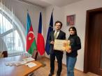 Award ceremony 50th ICEFA Lidice 2022 – Azerbaijan